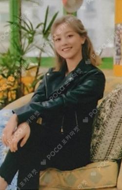 TWICE UNIV. FASHION CLUB Trading Card JIHYO photocard image