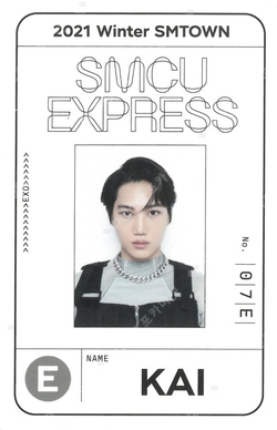 Pocamarket, EXO KAI 2021 Winter Smtown : Smcu Express Pass Card K