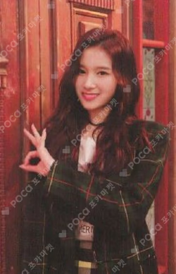 YES or YES SANA photocard image
