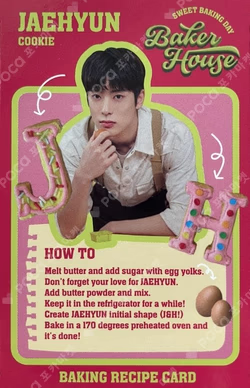 BAKER HOUSE RANDOM RECIPE CARD PACK