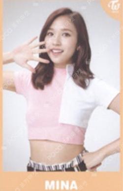 1st TOUR 'TWICELAND : The Opening' ENCORE Photocard MINA photocard image