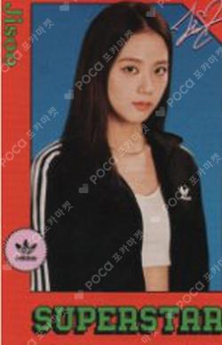 Adidas JISOO photocard image