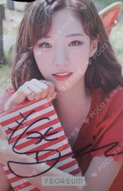 For the Summer FAN SIGNING EVENT YEOREUM photocard image
