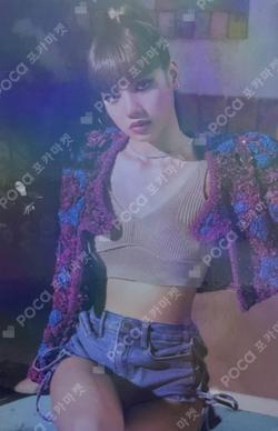 Lalisa photobook [special edition] WEVERSE LISA photocard image