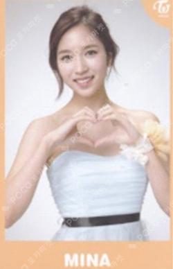 1st TOUR 'TWICELAND : The Opening' ENCORE Photocard MINA photocard image