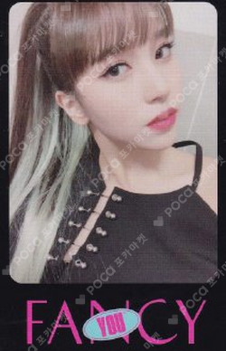 TWICE ミナ トレカ サノク Fancy Pocamarket, TWICE MINA FANCY YOU K-pop Photocard