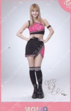 1st TOUR 'TWICELAND : The Opening' ENCORE Photocard MOMO photocard image