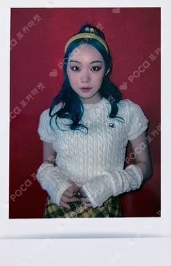 SNOWY NIGHT Polaroid-type photo card & Decorating sticker set