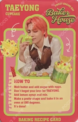 BAKER HOUSE RANDOM RECIPE CARD PACK