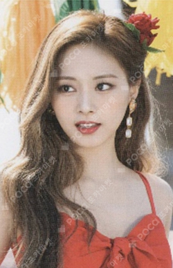 TWICE ツウィ 4th yizhiyu 当選者限定　トレカ　TZUYU Pocamarket, TWICE TZUYU Taste of Love MONOGRAPH K-pop Photocard
