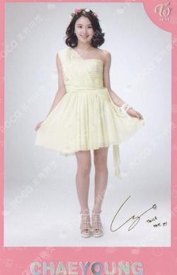 1st TOUR 'TWICELAND : The Opening' ENCORE Photocard CHAEYOUNG photocard image