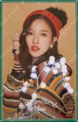 Merry&Happy MINA photocard image