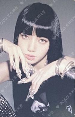 LALISA YG select LISA photocard image