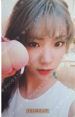 2019 SEASON'S GREETINGS YEOREUM photocard image