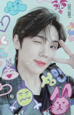 HIDEOUT: REMEMBER WHO WE ARE FAN SIGNING EVENT WINNER SEONGMIN photocard image