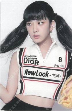 BORN PINK YG SELECT JISOO photocard image