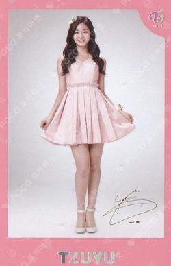 1st TOUR 'TWICELAND : The Opening' ENCORE Photocard TZUYU photocard image