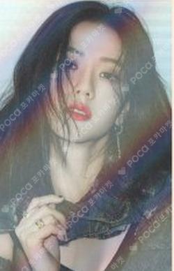 The Album Withdrama JISOO photocard image