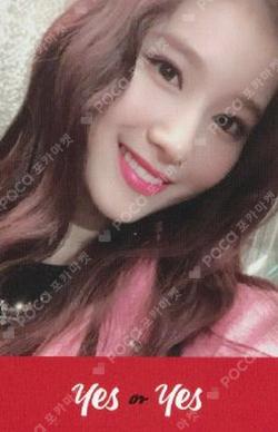 TWICE SANA photocard image