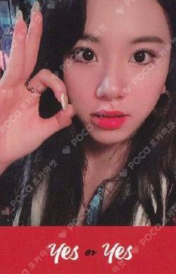 YES or YES CHAEYOUNG photocard image