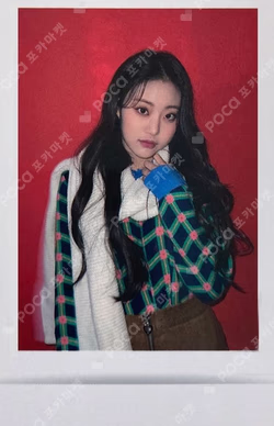 SNOWY NIGHT Polaroid-type photo card & Decorating sticker set