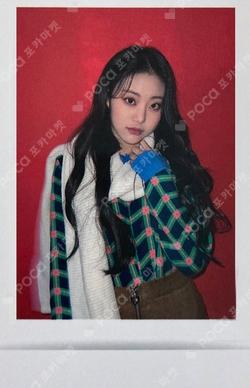 SNOWY NIGHT Polaroid-type photo card & Decorating sticker set SHEON photocard image