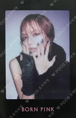BORN PINK Offliine Pop-Up Additional Gift LISA photocard image