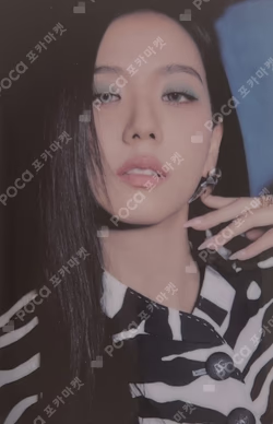 BLACKPINK WORLD TOUR BORN PINK MD BOOTH LUCKY DRAW JISOO photocard image