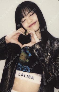 BLACKPINK WORLD TOUR BORN PINK BLACKPINK PHOTO PACKAGE LISA photocard image
