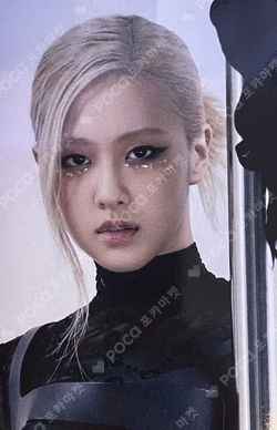 BLACKPINK WORLD TOUR BORN PINK BLACKPINK PHOTO CARD HOLDER SET ROSE photocard image