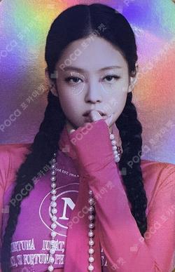 BLACKPINK WORLD TOUR BORN PINK BLACKPINK LYRICS CARD + PHOTO CARD SET JENNIE photocard image