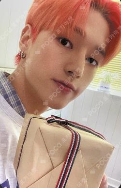 ATEEZ X EVERLINE POP-UP STORE ATINY ROOM TRADING CARD WOOYOUNG photocard image