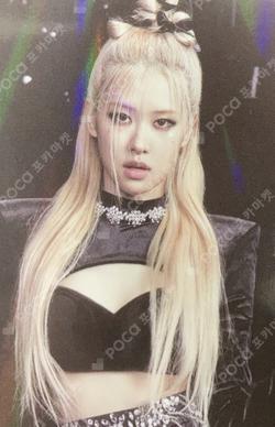 BORN PINK SYNNARA RECORD ROSE photocard image