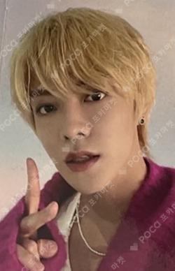 NCT 127: WELCOME TO MY CITY LOGO CAP & PHOTO CARD YUTA photocard image