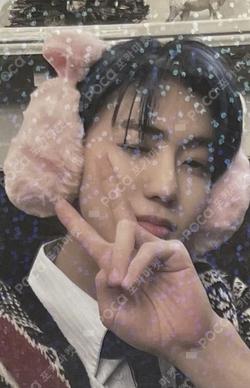 2022 PINK CHRISTMAS PHOTO CARD RANDOM PACK SPECIAL JAEMIN photocard image