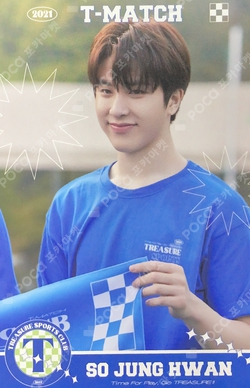 Pocamarket, TREASURE SO JUNG HWAN T-MATCH TREASURE PLAYER CARD K
