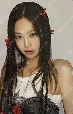 BLACKPINK WORLD TOUR BORN PINK BLACKPINK PHOTO KEYRING JENNIE photocard image