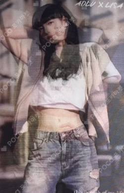 BLACKPINK LISA photocard image