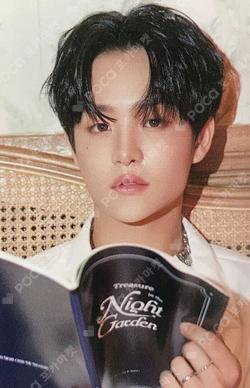 NIGHTGARDEN TREASURE TRADING PHOTO CARD TYPE 1 JIHOON photocard image