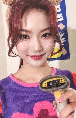 Teddy Bear FAN CAFE EVENT ISA photocard image
