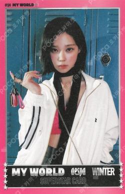 MY WORLD Zine Ver. Trading Card Set WINTER photocard image