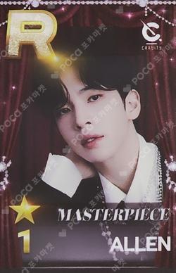 2023 CRAVITY THE 1ST WORLD TOUR MASTERPIECE IN SEOUL SuperStar STARSHIP ALLEN photocard image