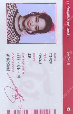 Formula of Love: O＋T=＜3 SCIENTIST ID CARD