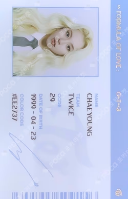 Formula of Love: O＋T=＜3 SCIENTIST ID CARD