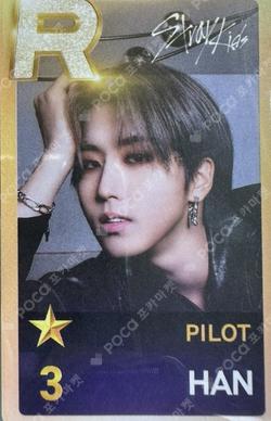 Stray Kids 3RD FANMEETING PILOT : FOR ★★★★★ SuperStarJYPNATION HAN photocard image