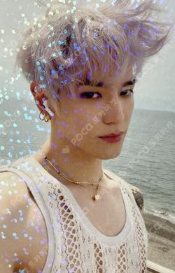 NCT CCOMAZ GROCERY STORE RANDOM TRADING CARD SET SPECIAL TAEYONG photocard image