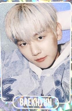 EXIST EXOcial Club – Cream Soda RANDOM TRADING CARD SET C ver. SPECIAL BAEKHYUN photocard image