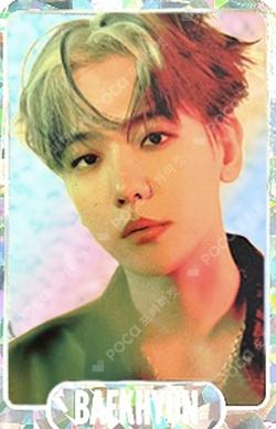 EXIST EXOcial Club – Cream Soda RANDOM TRADING CARD SET D ver. SPECIAL BAEKHYUN photocard image
