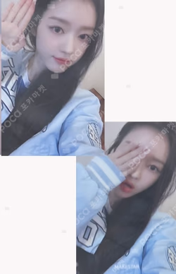 Golden Hourglass MAKESTAR YooA photocard image