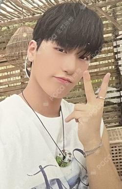 ATEEZ 2023 SUMMER PHOTOBOOK (PRE- ORDER) BENEFIT SAN photocard image